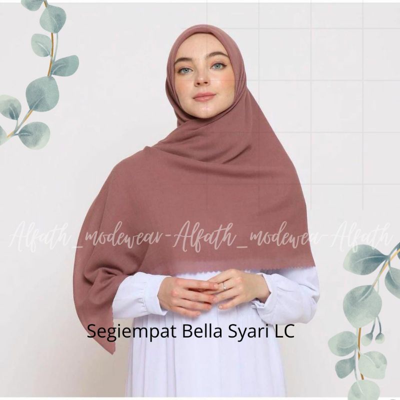 SEGIEMPAT BELLA SYARI LC/SYARI BELLA SQUARE/HIJAB SYARI