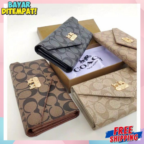 Dompet Lipat Sleting Dompe Wanita Kekinian Fompet Murah Fashion Wsnita Domprt Dompet Wallet Mini Kor