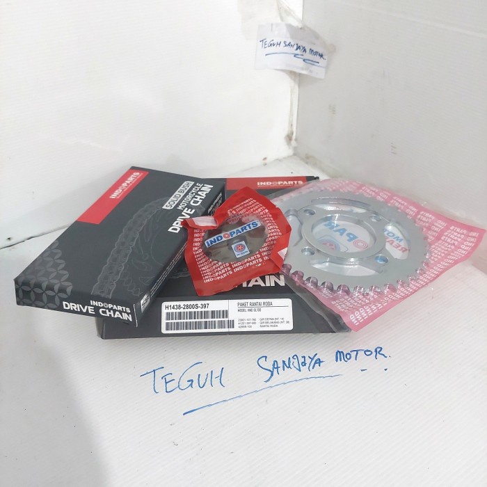 Gear Gir Set H1438-2800S-397 Gl100 Gl 100 Asli Original Indoparts Kode Hv169
