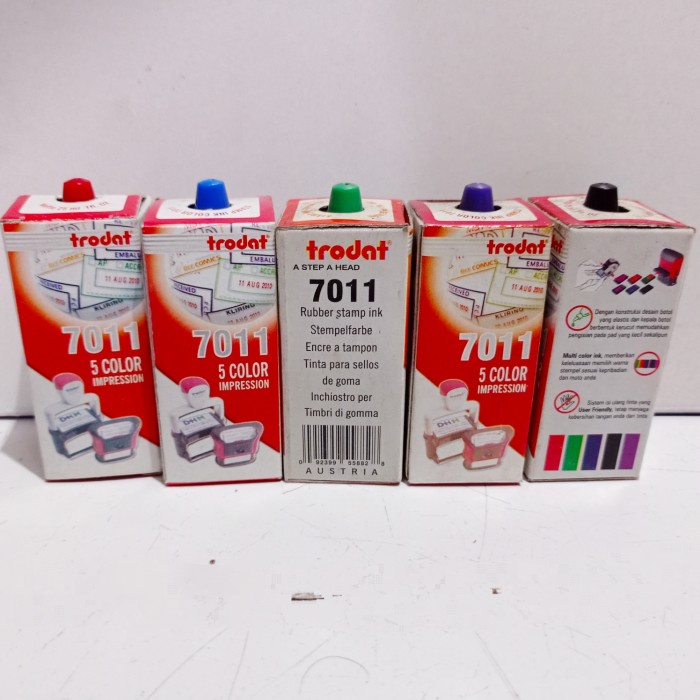 

Baru Refill Tinta Stampel Trodat 7011 - 25 Ml Varian Warna Diskon