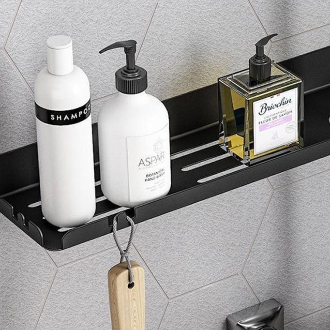 Rak Dinding Rak Cermin Aksesoris Kamar Mandi Rak Toilet Organizer