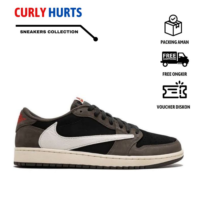 Nike Air Jordan 1 Low Cactus Jack X Travis Scott