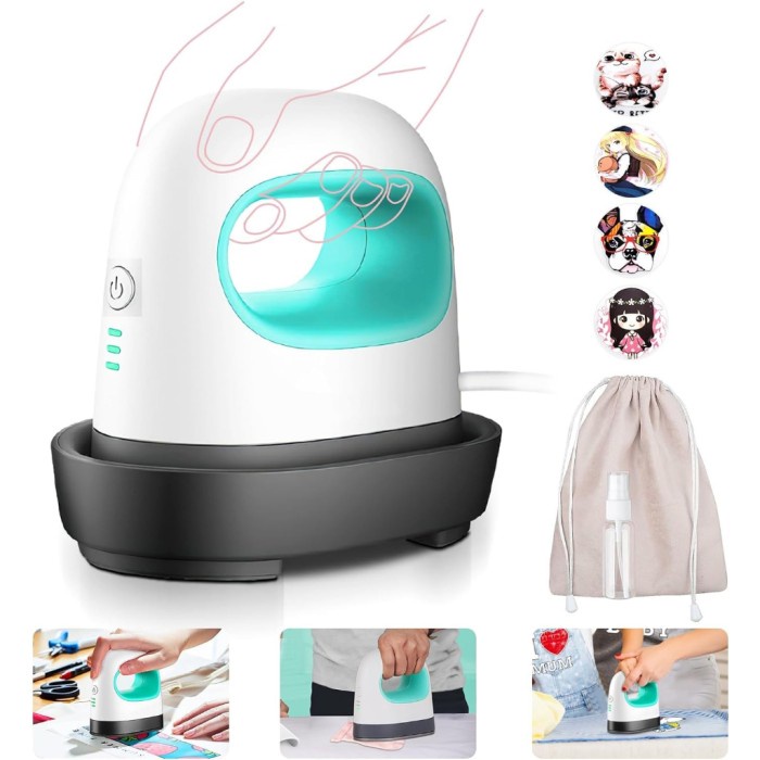 Promo Mesin Press Sablon Kaos Portabel Alat Press Sablon Mini Heat Press Diy