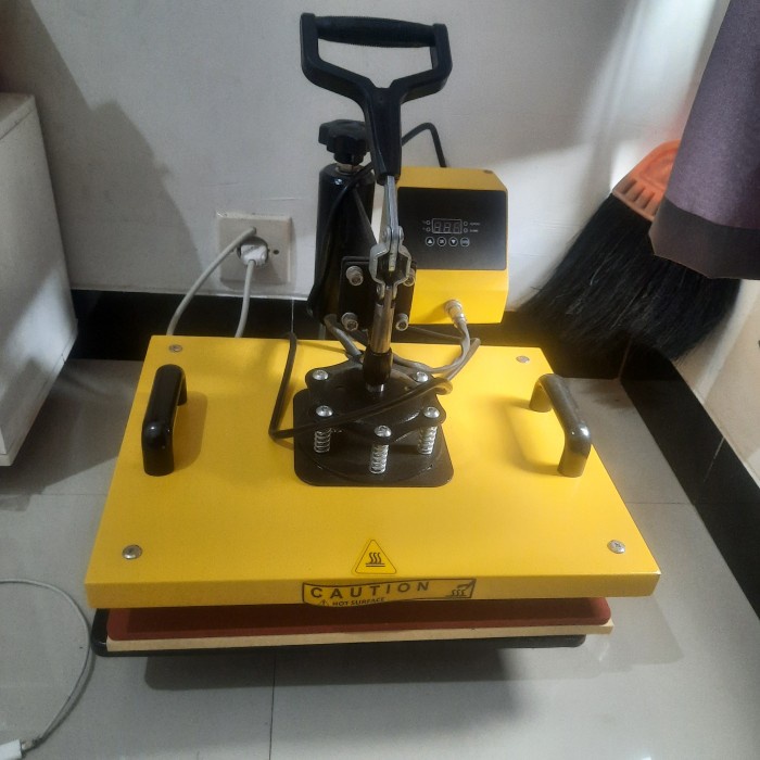 Promo Mesin Press Dtf/Mesin Press Sablon Kaos Dll. 700 Watt. Seken