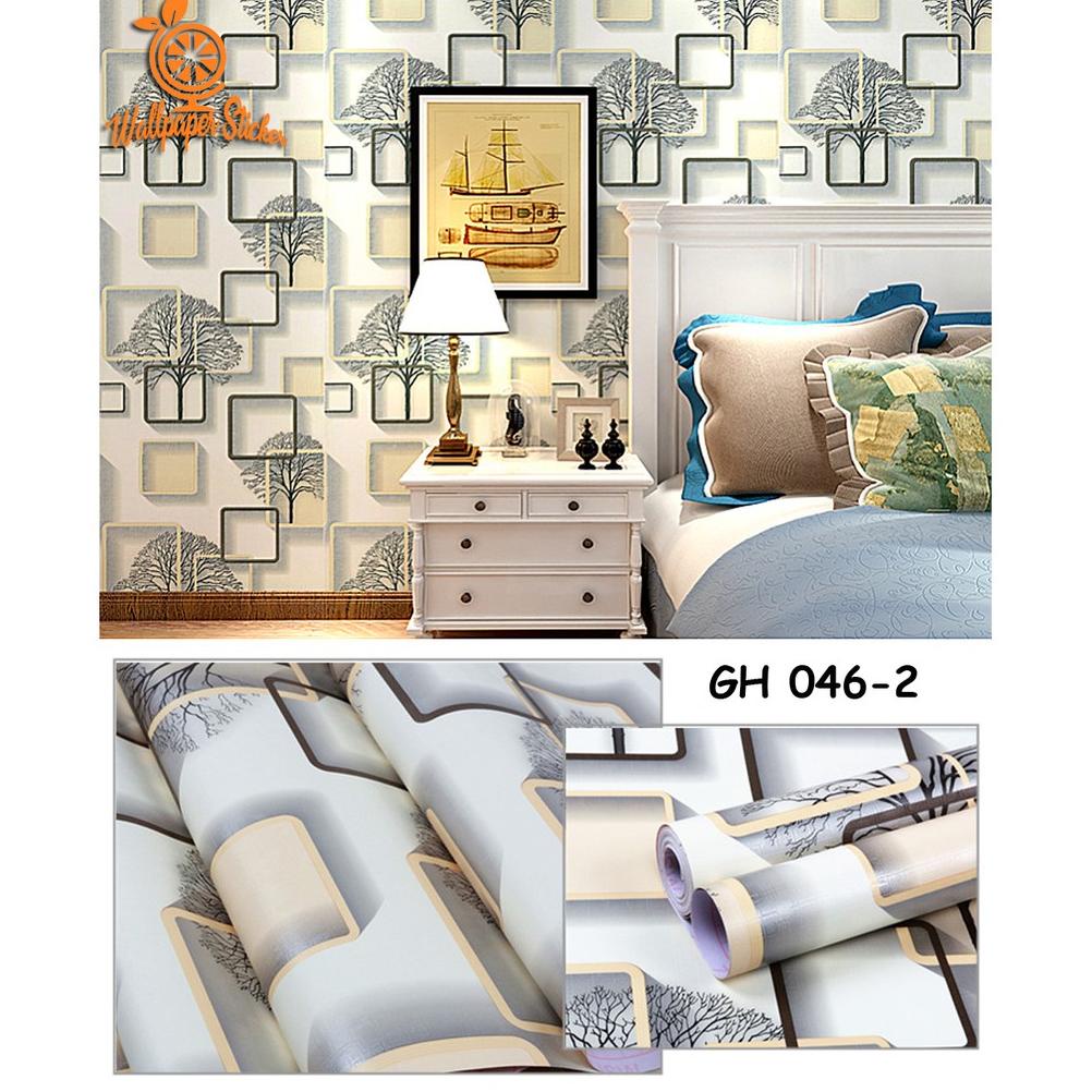 Wallpaper Dinding Kamar Tidur Anak Wallstiker Murah Motif Best Seller 1 Roll 45Cm X 8meter wallpaper