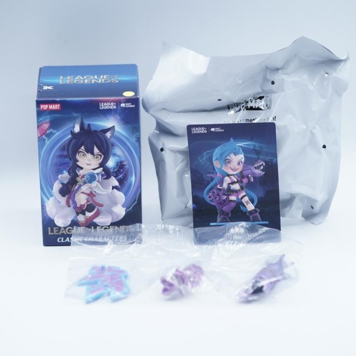 ✅Baru Pop Mart League Of Legends Jinx Open Box Confirm Lol Figure Game Diskon