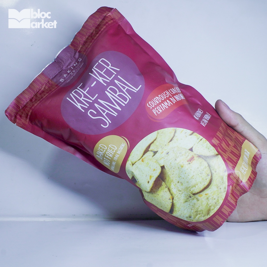 

Baking Co Kre-Ker Spicy Sambal 150Gr Sna Sehat