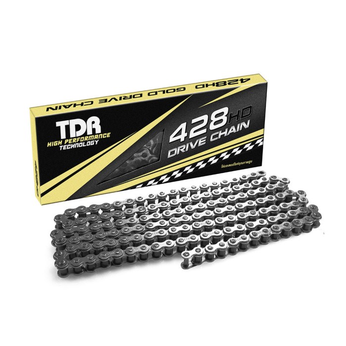 Rantai Motor Tdr Roller Chain 428Hd Black