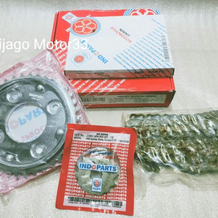 Gear Set Revo Fit/ Blade Asli Original Indoparts