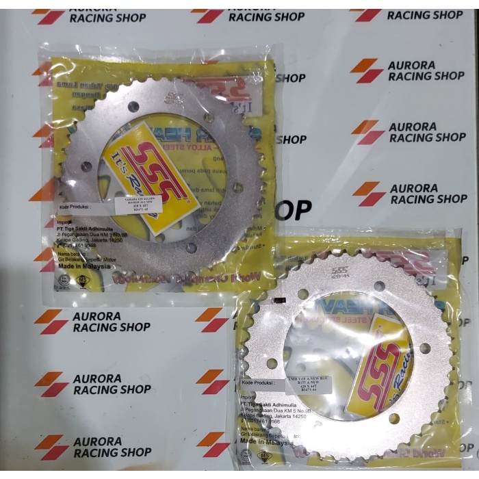Gear Belakang Sss R15 V3 Ukuran 428 43T - 50T
