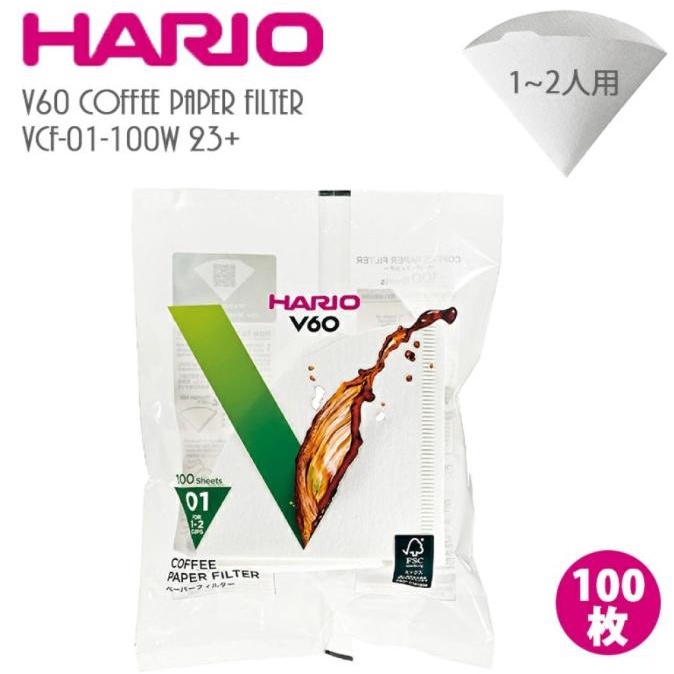 

Termurah HARIO V60 PAPER FILTER 01 - 100 Lembar / Coffee Filter