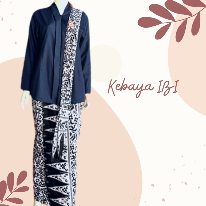Baju Kebaya IBI , Seragam Batik Bidan Nasional TERLENGKAP