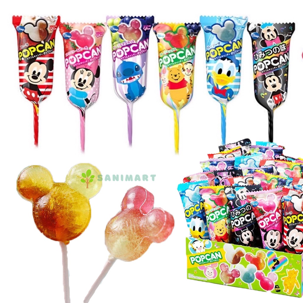 

1 Set 6 Pcs Lollipop Disney Candy Permen Lolipop