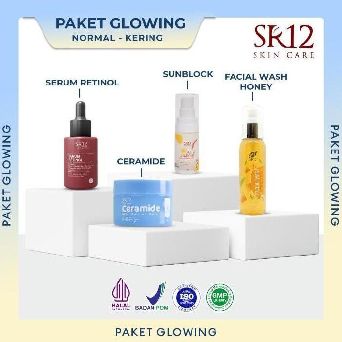 PAKET HEMAT GLOWING/paket glowing cantik/Paket glowing kulit normal SR12