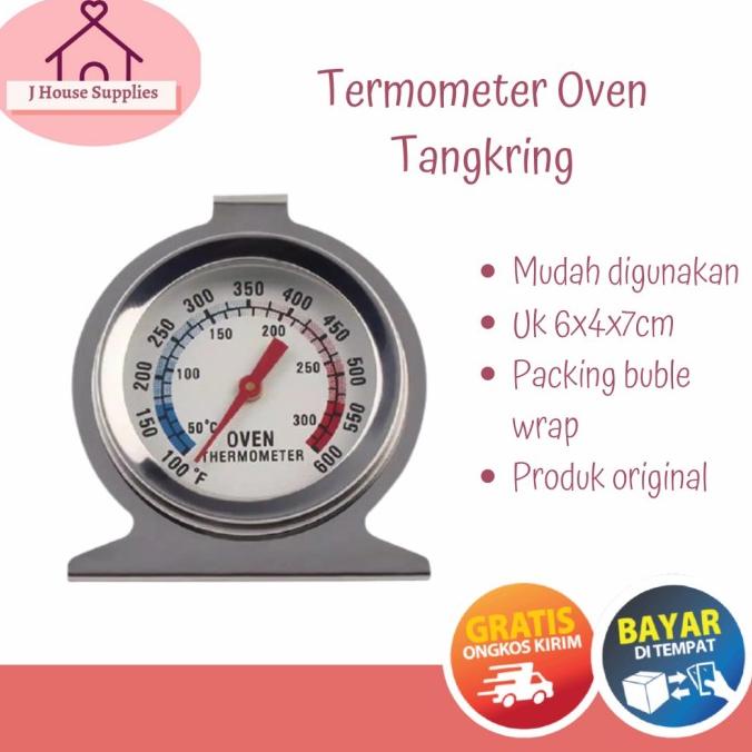Termometer Oven Pengukur Suhu Panas Oven Thermometer Oven Tangkring