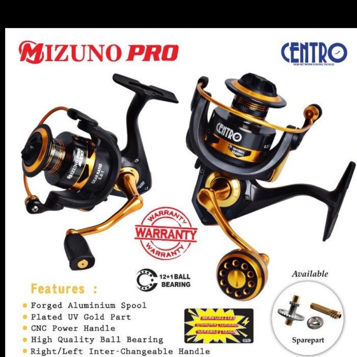 REEL CENTRO MIZUNO PRO - GARANSI RESMI