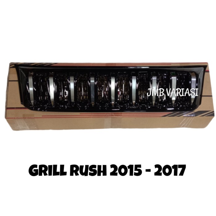Grill Depan Mobil Rush / Terios 2015-2017 Hitam Apollo
