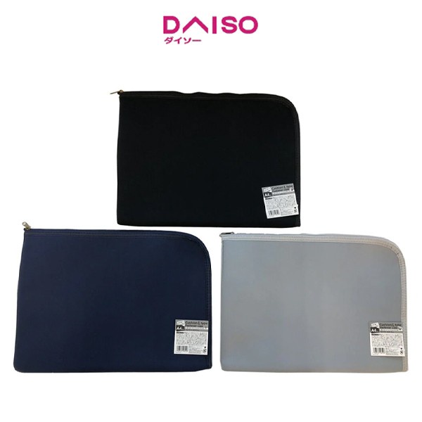 

Daiso A4 size Cushion L type Fastener File Case CFC-1-1