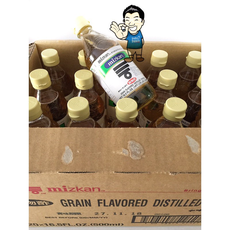 

Zkan Kokumotsu Vinegar- Cuka Sushi Jepang- 500Ml