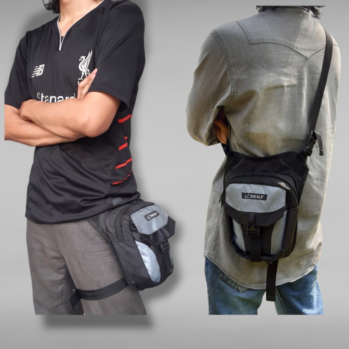 Tas selempang Tas Paha Pria tactical leg pack(P4R0) Tas cowok keren kekinian tas pria ransel Waistba