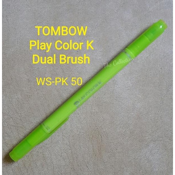 

ATK0375PK WSPK50 LIME GREEN Play Colour K spidol Tombow dual brush