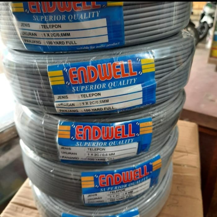 KABEL TELEPON ISI 2 KAWAT TEMBAGA 100 METER