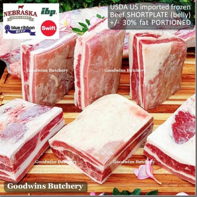 

Barang Terlaris !!! 7Kg Beef Short Plate Frozen Whole Cut / Utuh - Purwinata