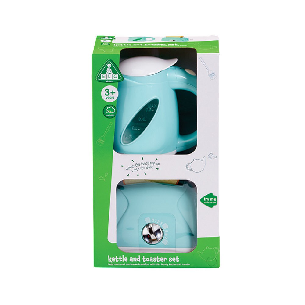elc kettle and toaster set