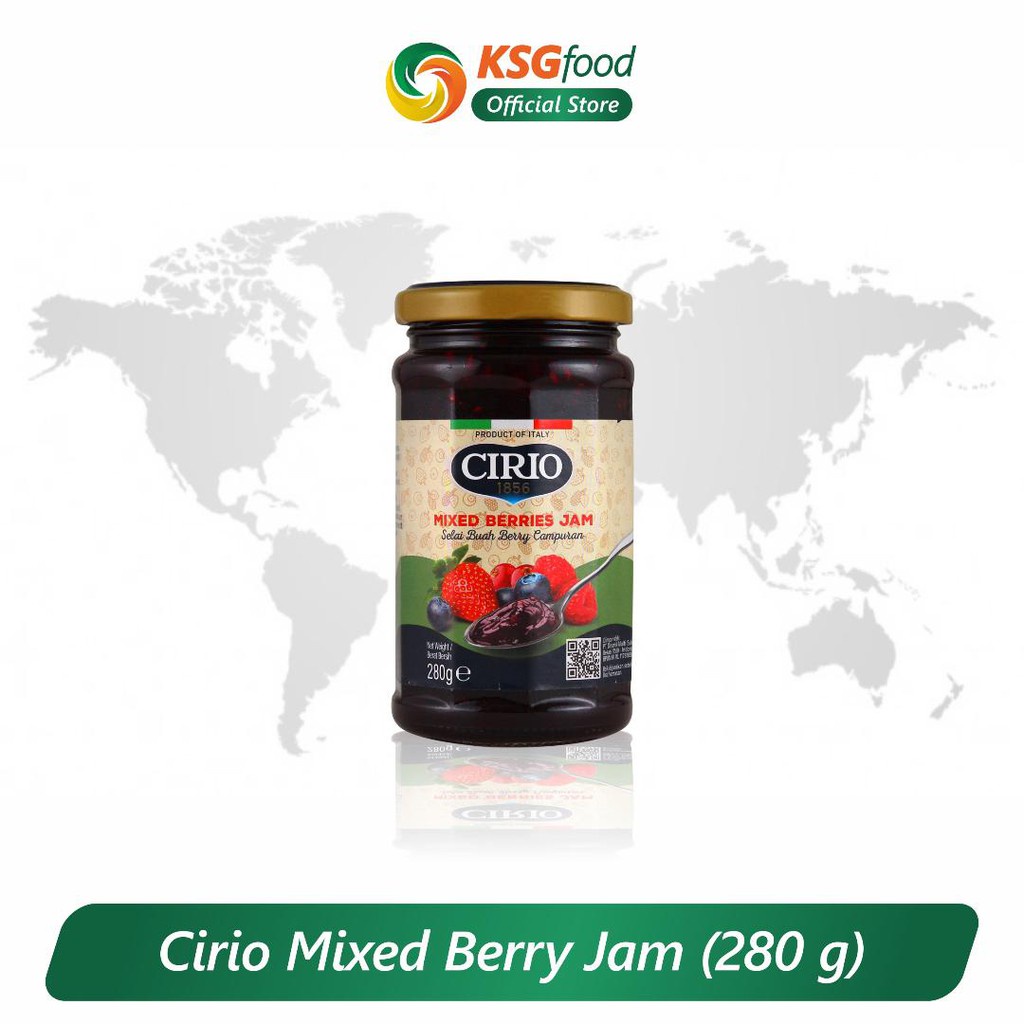 

Cirio X Berries Jam 280Gr/Selai Rasa Berry