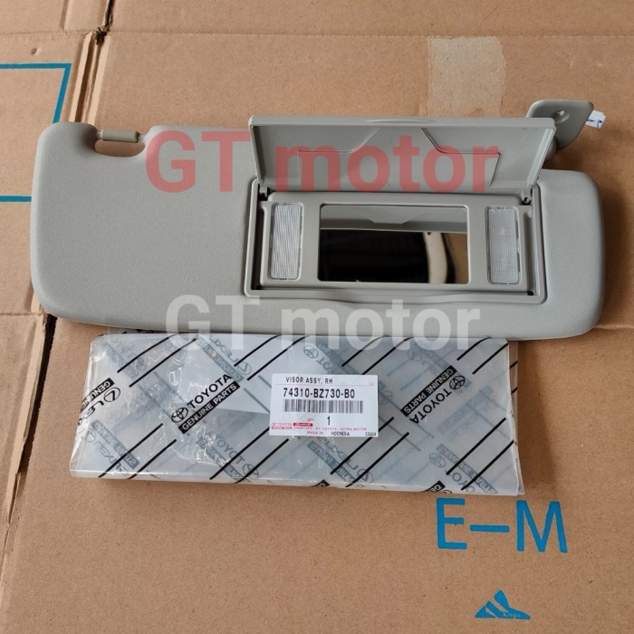 74310-BZ730-B0 Sunvisor Sun Visor Kanan All New Rush Terios 2018-Up