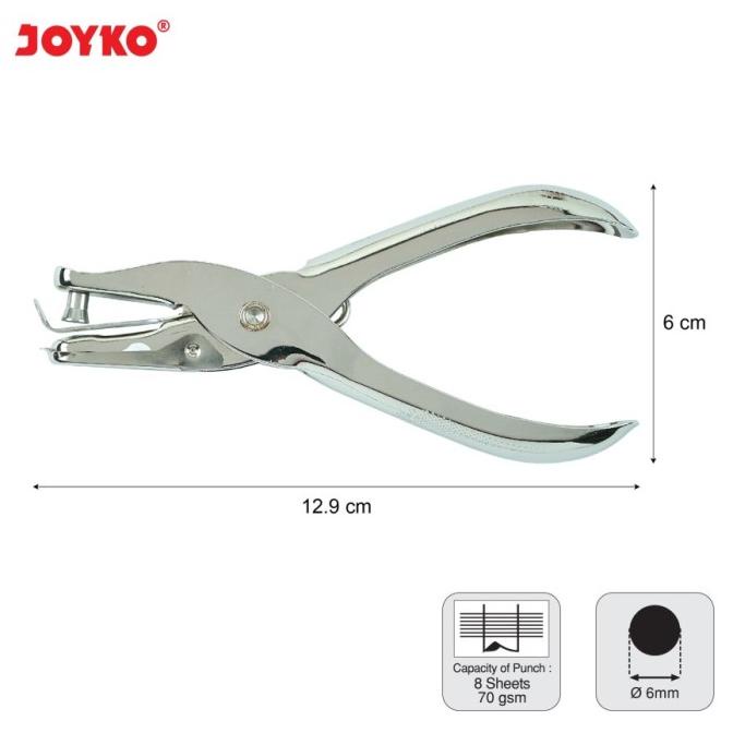 

6mm Pembolong Kertas 1 Lubang Joyko PU-34 paper punch ATK1288JY