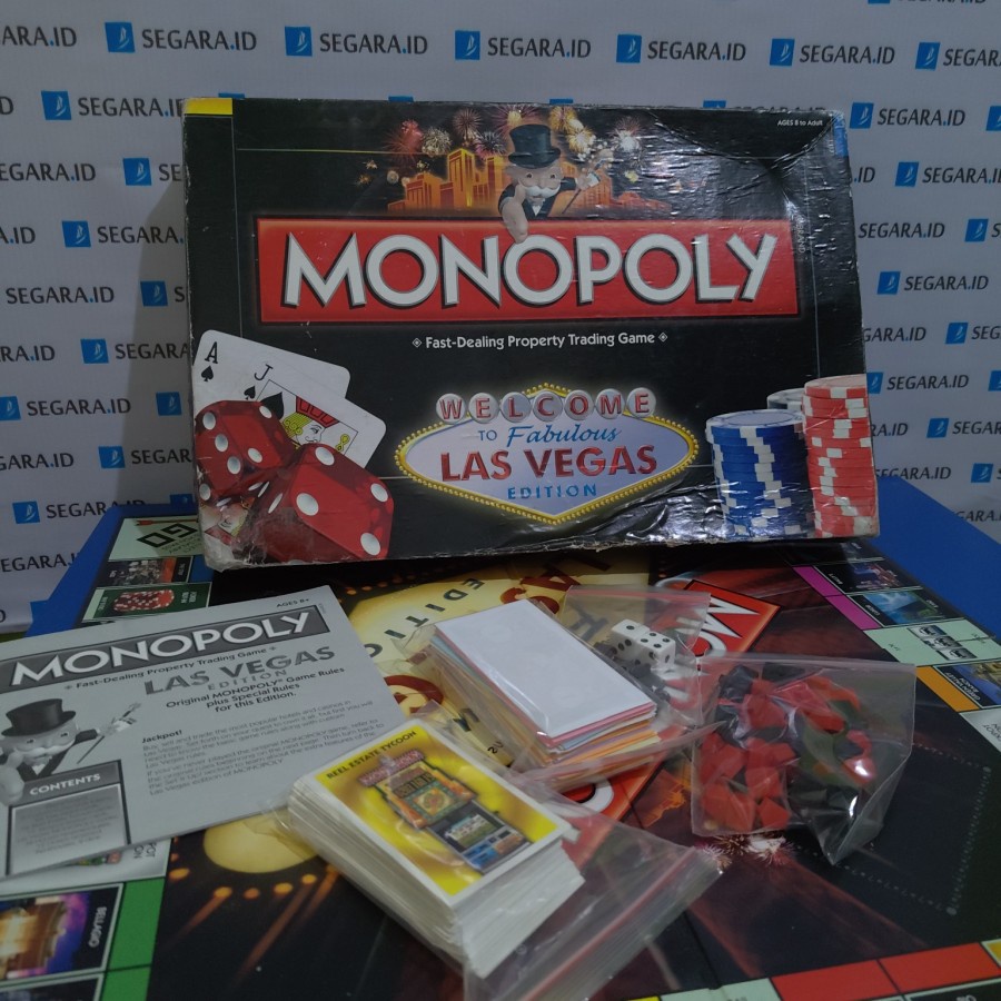 Board Game - Monopoly Wlcome to Fabulos Las Vegas Edition Original