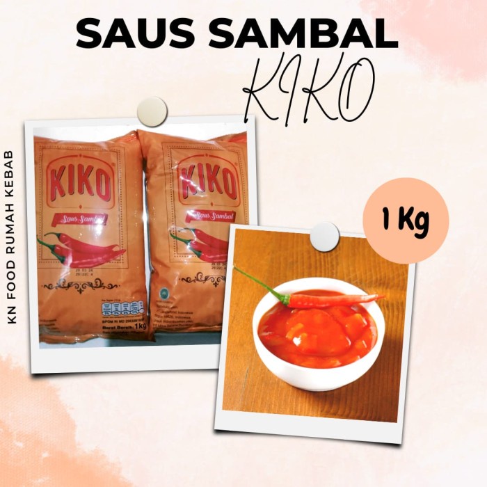 

Saos Sambal Kiko Delmonte Polos - 1 Dus Sambal Delmonte Isi 10 Kg