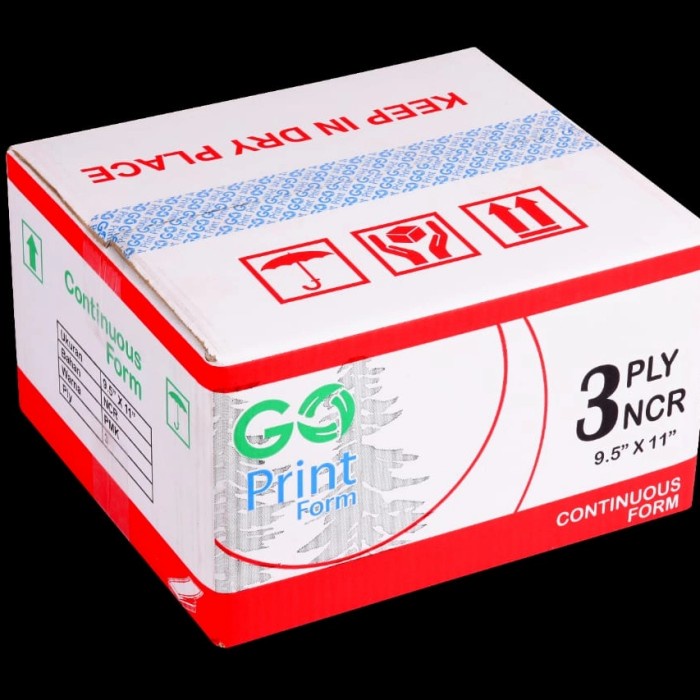 

Promo Continuous Form 9.5 X 11 3 Ply Ncr (Bisa Request Bagi 2)