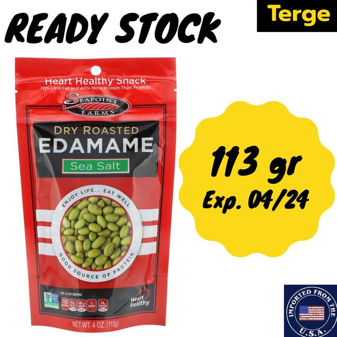 

Camilan Sehat Seapoint Farms Dry Roasted Edamame Heart Healthy Snack HTS
