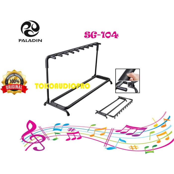 Stand Gitar - Paladin Sg104 Rak Gitar Stand