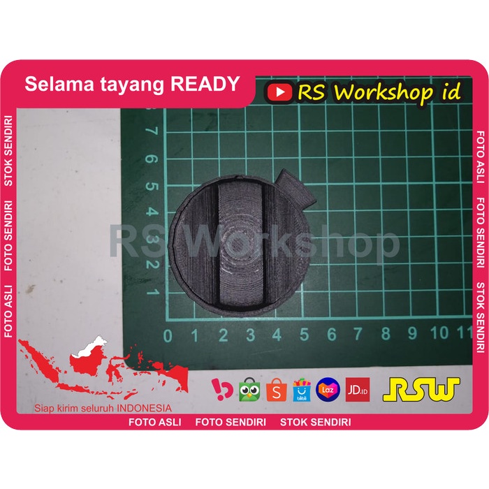 Promo Knob Timer Microwave Sharp R-222Y W Series 3D Print