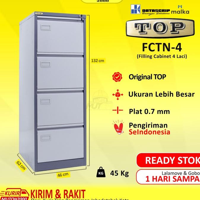 

Top Fctn-4 Filling Kabinet Cabinet Besi 4 Susun Laci Limited Edition