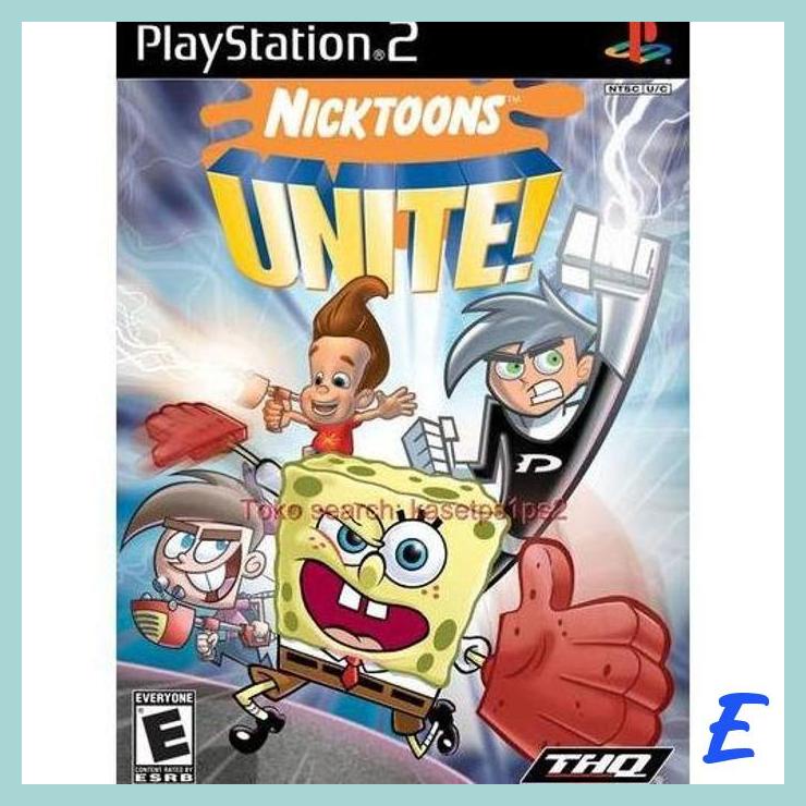 | KP | SPONGEBOB NICKTOONS UNITE KASET PS2 - GAME PS2 - CD PS2