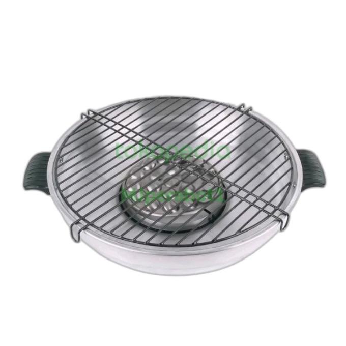 Fancy Grill MASPION PIFG-33/ Panci Pemanggang/ Panggangan Ikan/ Sate