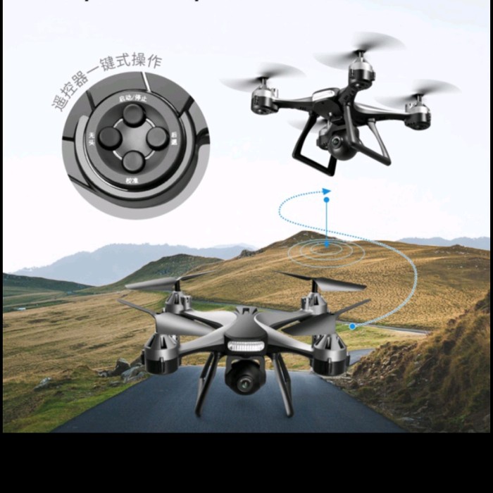 Drone 810 Or 801 Camera 4K Terbang 25 Menit Wifi Fv Aerial Stabil
