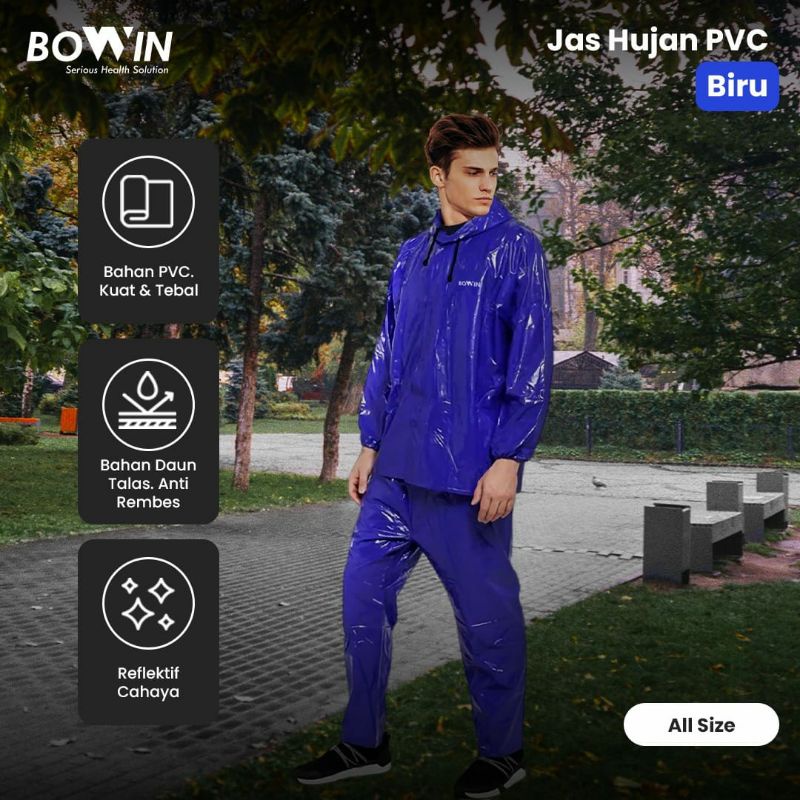 Jas Hujan Dewasa Murah Bowin