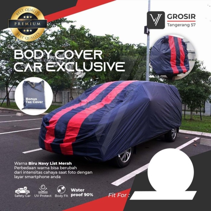 Shield Body Cover Jazz Ge8 2008-2013 Sarung Mobil Jazz Ge8 Best