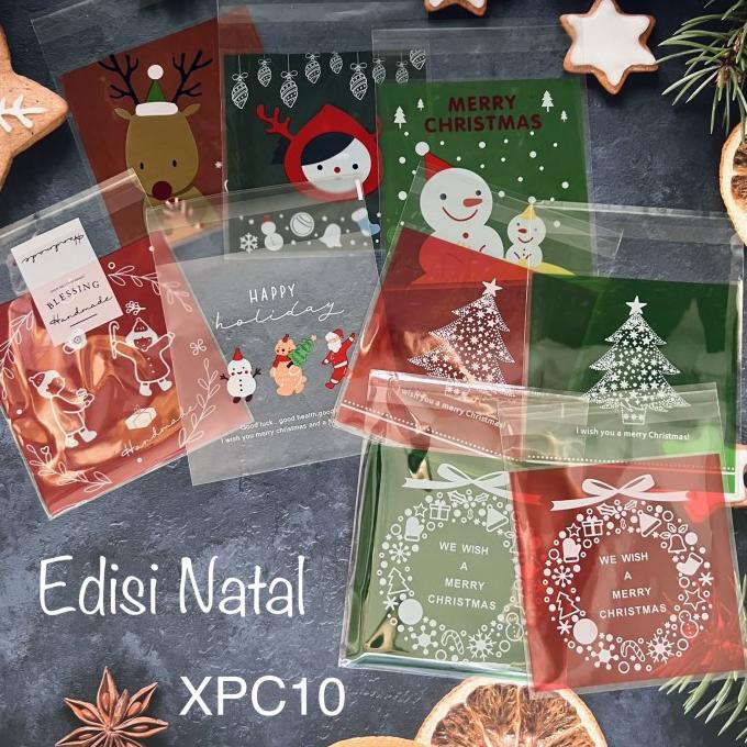 

Plastik Cookies Opp Perekat Edisi Natal Xpc10 Christmas Berkualitas