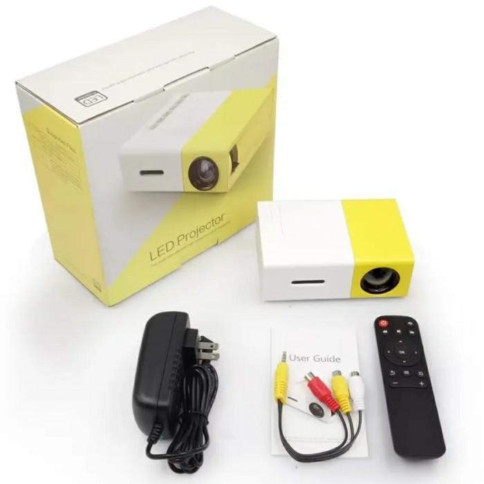 Mini Proyektor Led Infocus Layar Tembok Tampilan Dinding
