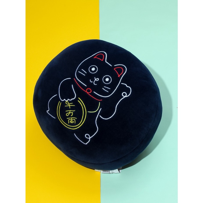 Terbaru Miniso Bantal Biru Bantal Kucing Lucu Bantal Lembut Bantal Sofa