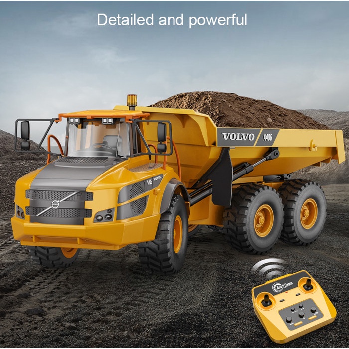 ✅Termurah Rc Dump Truck Double E591 003 Volvo Hauler Diskon