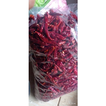 

( 5Kg ) Cabe Rawit Teja Kering Tanpa Tangkai Pedas