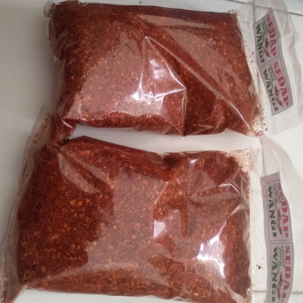 

Cabe Bubuk Kasar Isi 500 Gram