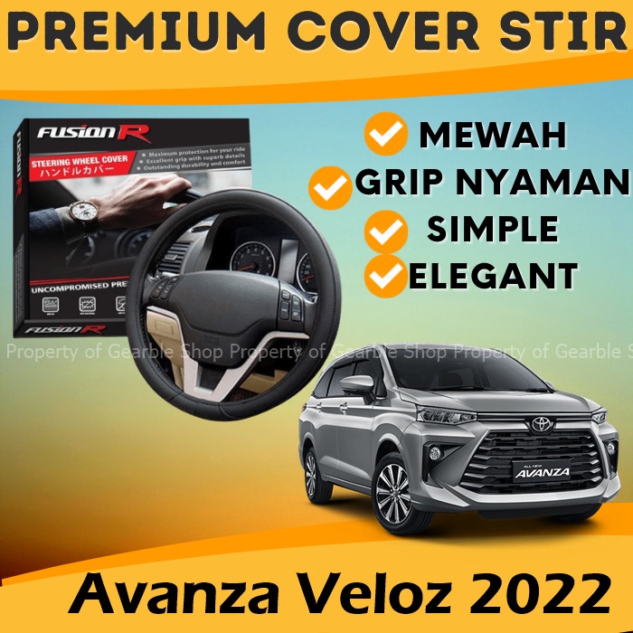 Cover Sarung Stir Avanza Veloz 2022 Kulit Mobil Pelindung Setir